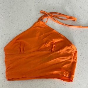 Halter crop top